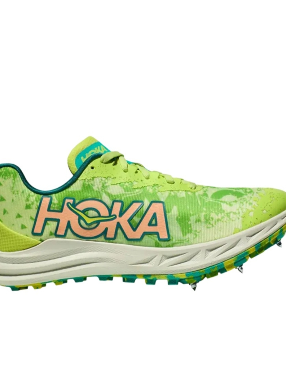 HOKA Women's Lime Green Trail Running Shoe